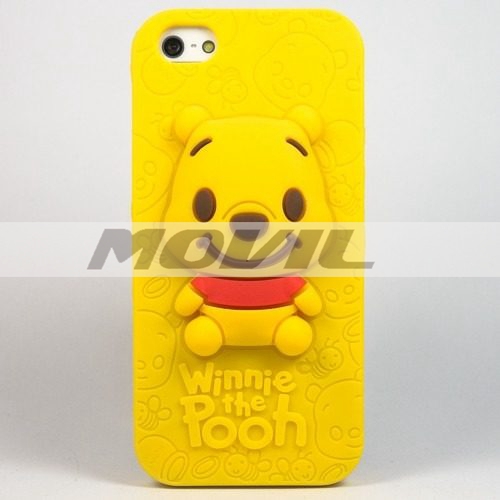 Funda 3d Pooh Case Winnie Cuties Para Iphone 5 5s 5c